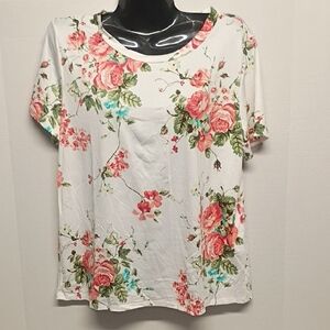 Floral Print Women's Top